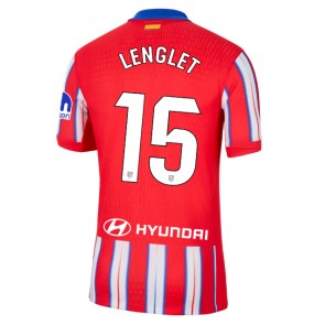 Atletico Madrid Clement Lenglet #15 Replika Hjemmebanetrøje 2024-25 Kortærmet